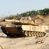信强M1A2超大型充电遥控坦克车 儿童玩具遥控汽车 男孩玩具坦克