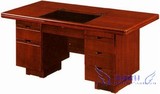传统油漆办公桌子子 中班台 经理桌 老板桌 写字台 安装方便