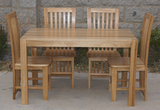 家具特价实木欧式田园现代简约餐桌椅组合桌子白橡柞木定制