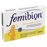 德国直邮  Femibion 孕妇叶酸维生素 1段 60天量 孕前至孕十二周