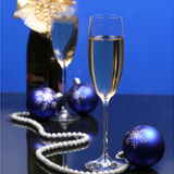 起泡酒香槟杯高脚杯香槟杯 水晶玻璃红酒杯感观系列香槟杯