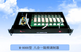模拟信号转换香港迈威特8路信号解调器射频转音视频RF转AV解调器