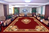 定做定制加厚加密会议室满铺地毯酒店宾馆工程走廊纯手工腈纶地毯