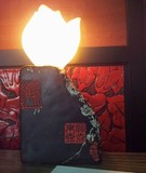 中式仿古树脂工艺家居装饰灯具 酒店会所宾馆灯饰 台灯-中国红