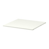 IKEA宜家代购 家居家具用品 艾格特搁板 白色置物架 60x58cm w4.2