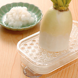 日本进口土豆萝卜磨泥器姜蒜磨蓉器果泥搓泥器婴儿辅食苹果研磨器