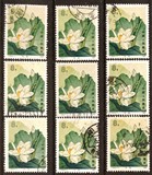 T54荷花 4 －1信销邮票   上品（单枚价）