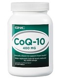 皇冠信誉 美国GNC辅酶Q10 400mg 60粒 心脏保护剂抗氧化抗衰老