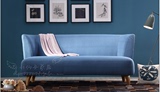 欧美韩式田园沙发 创意单双三懒人小户型卧室客厅皮布艺组合家具