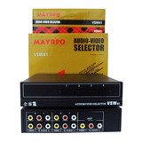 仝丽 VSW41 音视频切换器 AV切换器 四进一出 AV 4切1 音频切换器