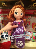 香港迪士尼乐园正品代购 Sofia苏菲亚小公主 毛绒玩具布娃娃公仔