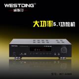 威斯汀/WSDTINGAV-989功放 家用5.1声道大功率家庭影院音响功放机