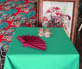 现代简约时尚餐桌布艺加厚纯色帆布桌布台布盖布可定制