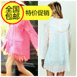 韩国日本时尚蕾丝斗篷雨披女 旅游户外短款 雨衣成人 胖瘦都可穿