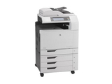 惠普6040f彩色激光复印机网络传真扫描A3高速一体机不干胶打印机