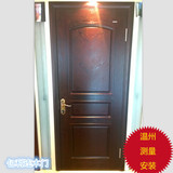 温州房间门实木门高档欧式贴皮三格子双欧式线套装木门室内门推荐
