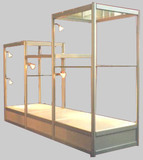 精品展柜 柜子 展示货架 玻璃展示货架 珠宝展柜 深圳展会货架