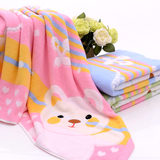 儿童毛巾被加厚纯棉柔软全棉婴儿宝宝浴巾空调盖毯子卡通特价批发