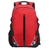旅行背包孔子书包背包客旅行轻便休闲学生书包双肩背包紫/红