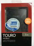 日立（HGST）Touro Mobile便携式移动硬盘1TB 黑色 联保正品
