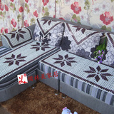 紫八角玻璃珠沙发垫 夏季制冷沙发座垫 汽车坐垫 珠子凉席垫
