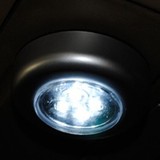 汽车载触摸式感应个性装饰照明led小夜灯具用品电池黑色实用新款