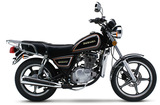 豪爵铃木太子摩托车 GN125-2F 125cc 全国可上牌照 单启动 双启动