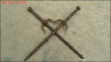古代老兵器铜把铁鞭狮子头铁锏仿古兵器品相完好特价包邮十手刹