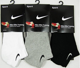 Nike耐克耐克男士纯棉全棉男袜隐形袜子船袜短袜运动袜子