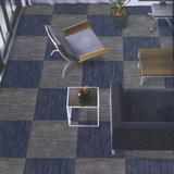 华德 环保PVC底拼块地毯写字楼办公室方块拼接地毯工程商用
