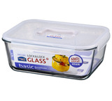 现货正品乐扣耐热玻璃保鲜盒大容量4L密封饭盒LLG471原价205.9