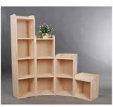 特价实木房间组合书柜杂物收纳柜储物柜儿童置物书架展示货架定做