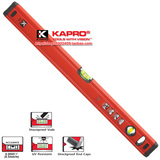 正品以色列KAPRO嘉宝779优质方管水平尺水平仪,2个水准泡20~120cm