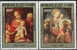 FB0760科特迪瓦1984贝里尼的绘画圣母子2新