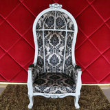 时尚鸟笼椅 实木形象椅 酒店装饰椅 欧式高背椅 沙发椅 休闲椅子