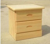 实木床头柜 桌边柜 实木置物架 储物柜 客厅卧室 可定制