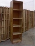木头书柜实木格架，松木书架，杉木格架，厂家定做环保家具