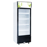 冷柜立式冰柜冷藏 350L 商用单门饮料展示 陈列柜饮料保鲜柜