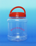 特价 1000 ML 手提 液体 塑料瓶 加厚 大口 透明 蜜蜂 瓶