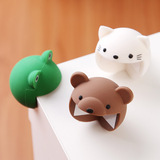 日本卡通动物造型硅胶婴儿安全防撞角软胶可爱桌角保护套加厚包邮