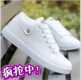 2015夏季新款男鞋子韩版板鞋 男士英伦风休闲鞋潮鞋滑板鞋男白鞋