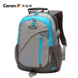 卡拉羊大容量双肩出行包男女休闲旅行背包中学生书包电脑包C5436