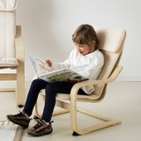 怡然宜家◆波昂 儿童扶手椅(自然/粉红/蓝色)◆专业宜家代购