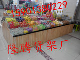 定制 糖果展柜超市货架 木质实木水果展示架货柜 零食干果展示柜