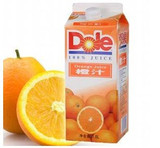 Dole 都乐 100％ 橙汁/西釉汁/菠萝汁/苹果汁 1.8L*6盒 一箱价