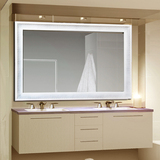 天鸿 高贵欧式 浴室镜 防水卫浴镜子 挂壁镜洗漱镜w3003