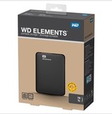 WD/西部数据 新元素 移动硬盘500G 1TB 2TB 2.5寸USB3.0 超薄特价