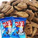 韩国进口 好丽友脆米棋子饼干 巧克力味袋装 休闲零食品42g单包