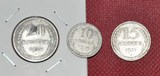 苏联指路版192X年10、15、20戈比银币3枚套8