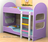 幼儿园专用双人床 儿童防火板双层床 幼儿上下床 宝宝双人床